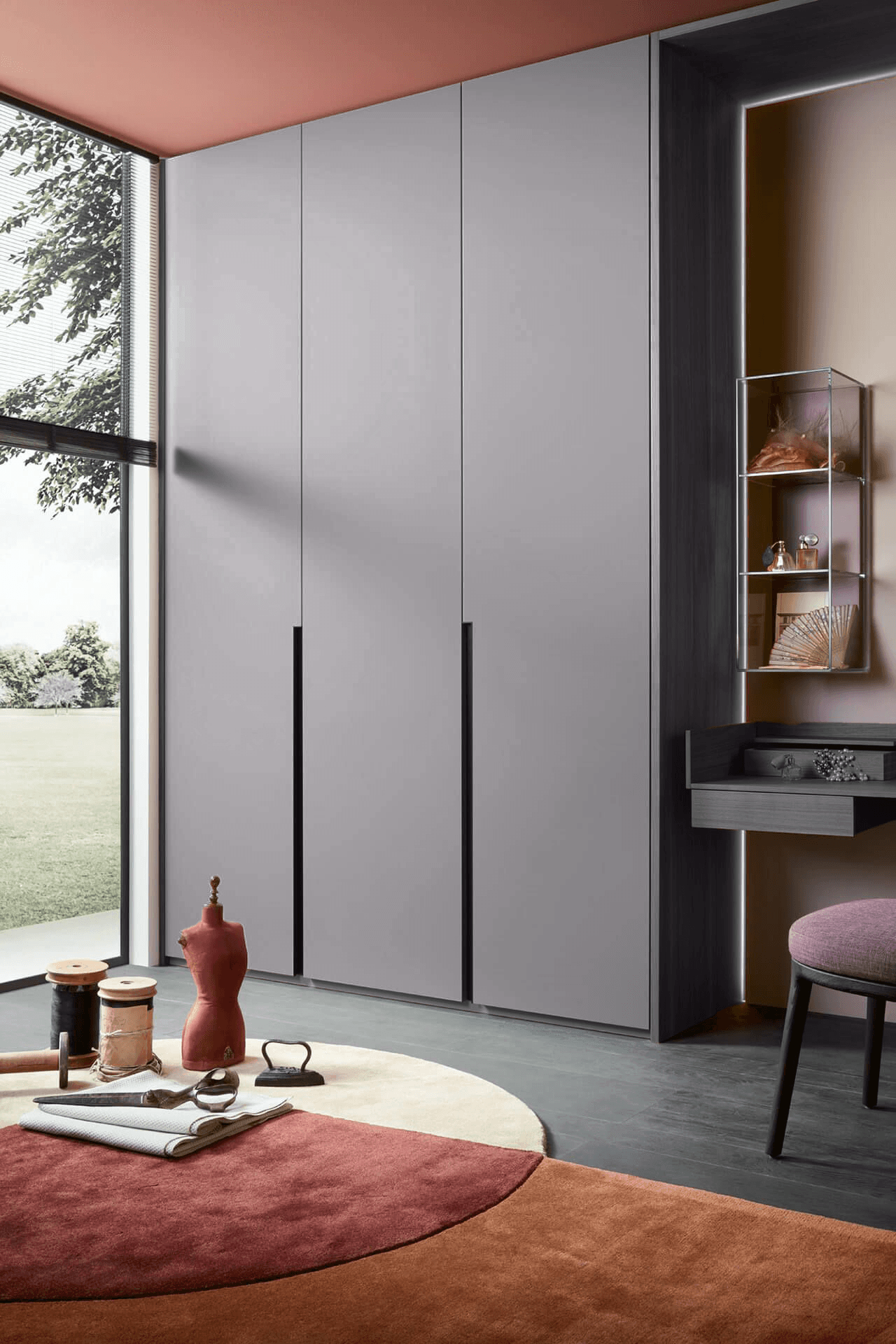 Armoire finition Gris galet