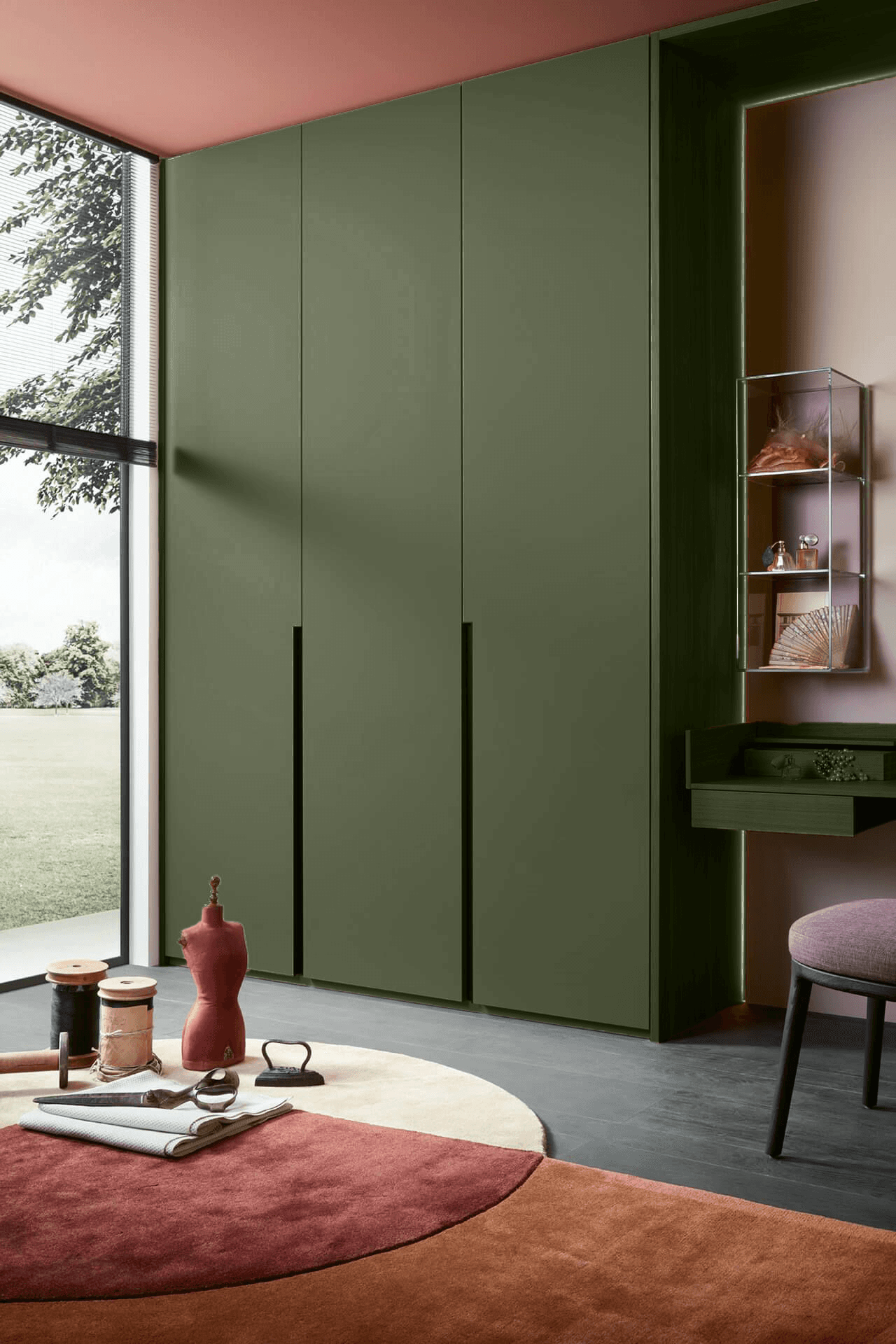 Armoire finition Vert sauge